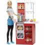 Set de juegos y muñeca Barbie cocinera de espagueti