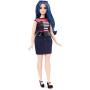 Muñeca Barbie Fashionistas Sweetheart Stripes