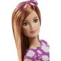 Barbie Peliroja - Vestido morado