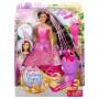 Barbie Endless Hair Kingdom Snap 'n Style Princess Nikki Doll