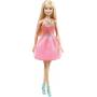 Muñeca Barbie Glitz vestido coral