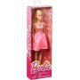 Muñeca Barbie Glitz vestido coral