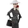 Muñeca Barbie Black & White Tweed Suit