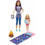 Muñecas y accesorios Barbie Camping Fun