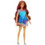 Muñeca de la sirena transformable Barbie Delfín mágico