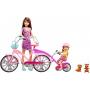 Muñecas y Bicicletas Barbie Camping Fun