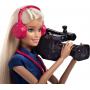 Muñeca Barbie TV News Team