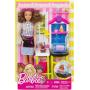 Barbie Quiero Ser peluquera canina, muñeca con accesorios