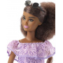 Muñeca Barbie Fashionistas Purple Lace Romper (Petite)