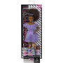 Muñeca Barbie Fashionistas Purple Lace Romper (Petite)