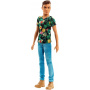 Muñeco Ken Barbie Fashionistas Tropical Vibes (Slim)