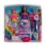 Set de regalo Fairytale Dress Up Barbie Dreamtopia (morena)