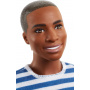 Muñeco Ken Barbie Fashionistas Super Stripes - Broad