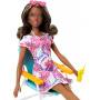 Muñeca Barbie con silla