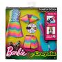 Barbie Crayola Rainbow Design