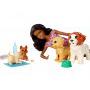 Muñeca y mascotas Barbie Guardería de perritos