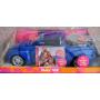 Chevy SSR con Reproductor real de CD y CD musical - Azul de Barbie Cali Girl