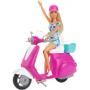 Muñeca y Accesorio Moto Scooter Barbie