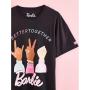 Camiseta Better Together negra G21 Barbie