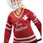 Muñeca Barbie Signature Tim Hortons en uniforme de hockey - Cabello rubio