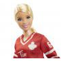 Muñeca Barbie Signature Tim Hortons en uniforme de hockey - Cabello rubio