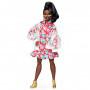 Muñeca Barbie BMR1959 Look Chaqueta Transparente de Vinilo