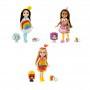 Surtido muñeca Barbie Club Chelsea Dress-Up (6 pulgadas) con disfraz, con mascota y accesorios