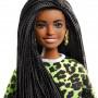 Muñeca Barbie Fashionistas  #144 con Trenzas Largas en Look Neón