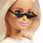 Muñeca Barbie Fashionistas #148 with Long Blonde Hair & Animal-Print Skirt