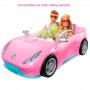 Set de regalo de Barbie con coche convertible, piscina, muñeca Barbie y muñeca Ken  en traje de baño