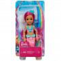 Muñeca Chelsea Sirena Barbie Dreamtopia, 6.5-inch con pelo y cola rosados