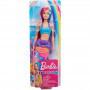 Muñeca sirena Barbie Dreamtopia, 12-inch, pelo rosa y azul