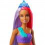 Barbie Dreamtopia Surprise Mermaid Doll - Cabello rosa y morado