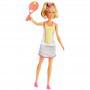 Barbie Tennis Player Doll, Blonde, Wearing Chic Tennis Outfit