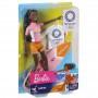 Muñeca Barbie Surfer y accesorios de los Juegos Olímpicos Tokio 2020