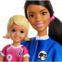 ​Barbie Soccer Coach Playset with Brunette Soccer Coach Doll, Student Doll and Accessories