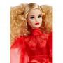 Barbie Collector Mattel 75º Aniversario Muñeca (12-rubia) con Vestido Rojo