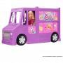 Camión de comida Barbie con múltiples áreas de juego y más de 30 piezas de juego realistas