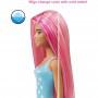 Muñeca Barbie de día a noche Color Reveal con 25 sorpresas y transformación de la playa a la fiesta