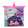 Pack de modas Barbie con 1 atuendo y 1 accesorio para muñeca Barbie y 1 de cada uno para muñeco Ken