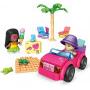 Mega Construx  Barbie Convertible Beach Adventure