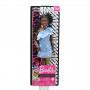 Barbie Fashionistas Doll #146 con 2 trenzas y vestido con estampado de estrellas
