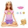 Muñeca Barbie Rise And Relax, 6 modos luz y sonido para meditar