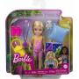Muñeca y accesorios de camping Barbie