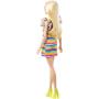 Muñeca Barbie Fashionistas 197 Vestido con Tirantes y Arcoiris