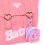 Ropa de Barbie, bolsa de lujo con traje escolar y accesorios temáticos