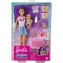 Muñeca Barbie y accesorios, Skipper Babysitter Crib Playset