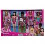 Multipack de 5 muñecas Barbie profesiones 2023