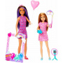 Muñecas Skipper y Stacie y accesorios con Set de juegos Barbie Celebration Fun Photo Booth