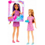 Muñecas Skipper y Stacie y accesorios con Set de juegos Barbie Celebration Fun Photo Booth